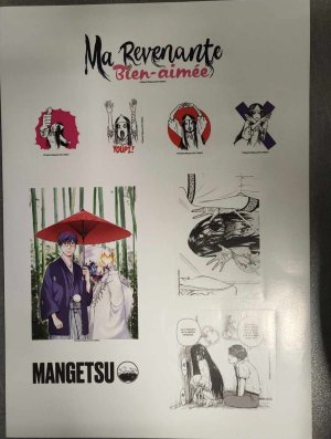 MA REVENANTE BIEN-AIMEE - PLANCHE DE STICKERS