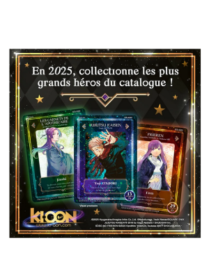 CARTES A COLLECTIONNER KI-OON ALL STARS PACK N°3
