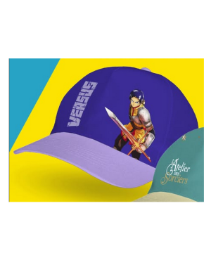 CASQUETTE VERSUS - TAILLE ADULTE - LANIERE REGLABLE DE TYPE VELCRO