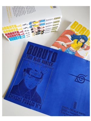 SUR-JAQUETTE EN SIMILI CUIR BORUTO