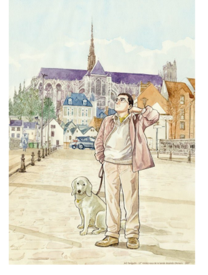 AFFICHE LUXE JIRO TANIGUCHI - 2E TIRAGE