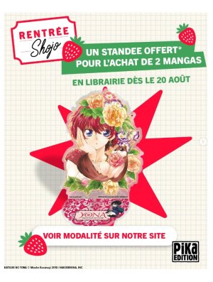 STAND ACRYLIQUE "YONA PRINCESSE DE L'AUBE"