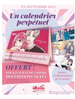 CALENDRIER PERPETUEL AKATA 2025