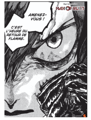 LITHOGRAPHIE CANAL BD MAN OF RUST - JAPAN DAY 2026