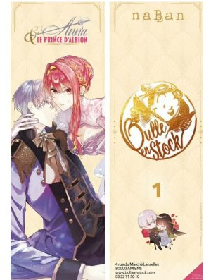 MARQUE PAGE N&deg;1 ANNA ET LE PRINCE D'ALBION