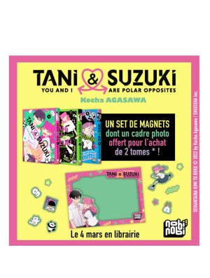SET DE MAGNET TANI & SUZUKI YOU AND I ARE POLAR OPPOSITES