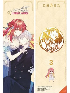 MARQUE-PAGE N&deg;3 ANNA ET LE PRINCE D'ALBION