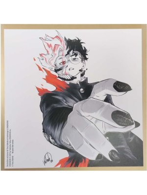 SHIKISHI DANDADAN REALISE PAR TONY VALENTE (AUTEUR DE RADIANT)