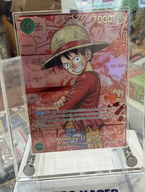 OP [FR] OP13 (RED MANGA) 118 MONKEY.D.LUFFY (SECRETE)