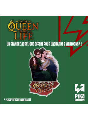 STANDEE ACRYLIQUE I'M THE QUEEN IN THIS LIFE