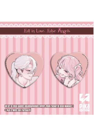 BAGDES HOLOGRAPHIQUES FALL IN LOVE, FALSE ANGELS