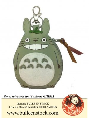GHIBLI - TOTORO PORTE MONNAIE CUIR (PORTE CLE)
