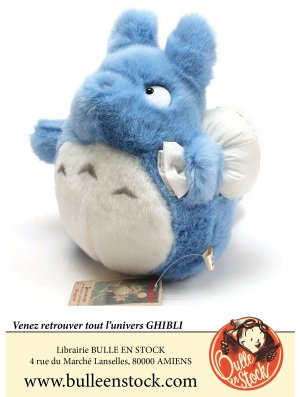 GHIBLI - PELUCHE TOTORO BLEU (25 CM)