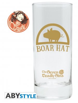 SEVEN DEADLY SINS - VERRE "BOAR HAT"