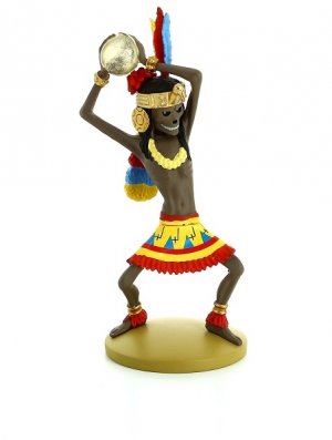 TINTIN - RASCAR CAPAC - FIGURINE RESINE