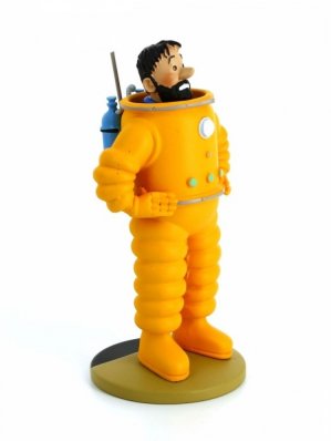 TINTIN - HADDOCK COSMONAUTE - FIGURINE RESINE