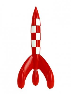 TINTIN - FUSEE 30 (RESINE)