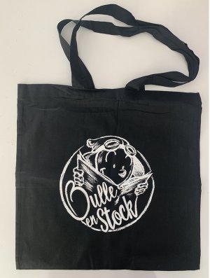 TOTE BAG BULLE EN STOCK - NOIR -