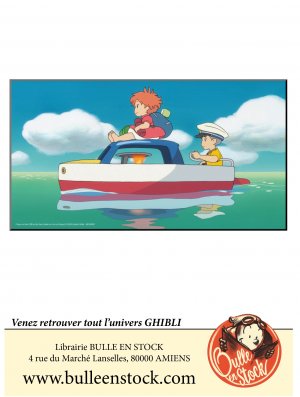 PONYO SUR LA FALAISE DIGIGRAPHIE SUR BOIS