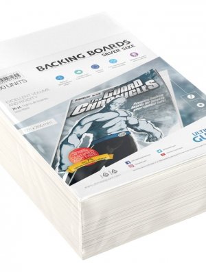 BACK BOARDS SILVER SIZE 178X266MM (X100)