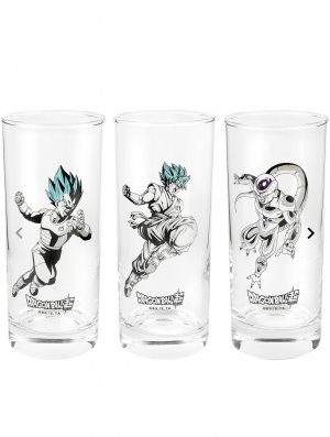DRAGON BALL SUPER - SET DE 3 VERRES - REF: ABYVER138