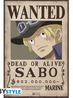 ONE PIECE - POSTER "WANTED SABO"