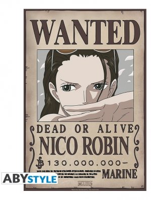 ONE PIECE - POSTER "WANTED ROBIN NEW"