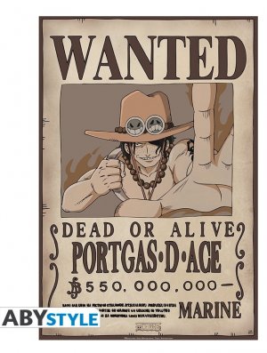 ONE PIECE - POSTER "WANTED ACE"