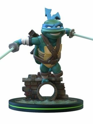 TORTUES NINJA FIGURINE Q-FIG LEONARDO 13 CM - QUANTUM MECHANIX QMXTMNT-001
