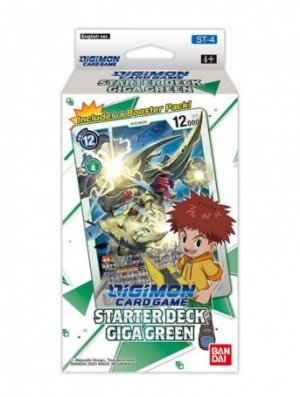DIGIMON CARD GAME : Starter Deck 4 Giga Green EN