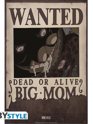 ONE PIECE POSTER WANTED BIG MOM