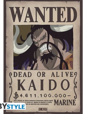 ONE PIECE - POSTER "WANTED KAIDO"