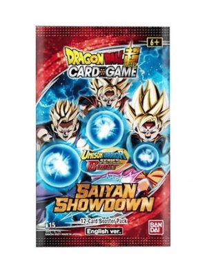 DRAGON BALL CARD GAME SAIYAN SHOWDOWN BOOSTER