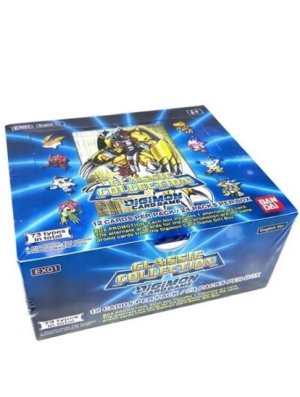 DIGIMON EX01 CARD GAME BOITE DE 24  BOOSTERS CLASSIC COLLECTION