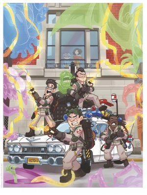 AFFICHE LUXE - HOMMAGE GHOSTBUSTERS