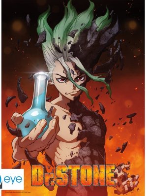 POSTER DR STONE "SENKU" (52X38)