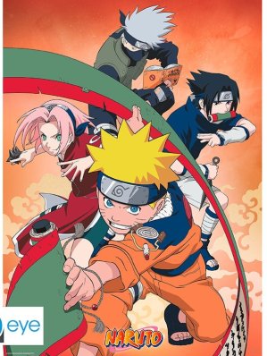 POSTER NARUTO "EQUIPE 7" (52X38)