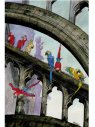 AFFICHE LUXE BATEM LES COULEURS DU MONDE LA CATHEDRALE D'AMIENS EN COULEUR