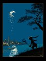 AFFICHE LA CAROTTE AUX ÉTOILES (CONTOUR BLANC)