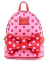 DISNEY LOUNGEFLY MINI SAC A DOS MINNIE MOUSE PINK BOW (REF LFWDBK1441)