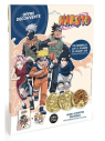 ALBUM NARUTO ET 2 MINI MEDAILLES ALEATOIRES - MONNAIE DE PARIS