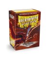 PROTEGE-CARTES DRAGON SHIELD MATTE CRIMSON (X100)