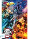 DEMON SLAYER - POSTER «KEY ART 2» ROULE FILME (91.5X61)