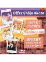 SET DE FILTRES AKATAGRAM (OFFERT SOUS CONDITION)