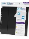 24-POCKET QUADROW PAGES SIDE-LOADING NOIR