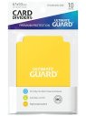 ULTIMATE GUARD 10 INTERCALAIRES JAUNE PREMIUM PROTECTION (STANDART SIZE)