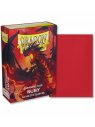 DRAGON SHIELD - 60 PROTEGE-CARTES MINI MAT - RUBY