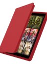 ULTIMATE GUARD - PORTFOLIO 24-POCKET QUADROW ZIPFOLIO XENOSKIN 480 - ROUGE