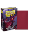 DRAGON SHIELD - 100 PROTEGE-CARTES STANDARD MAT - BLOOD RED