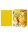 DRAGON SHIELD - 100 PROTEGE-CARTES STANDARD MAT - JAUNE